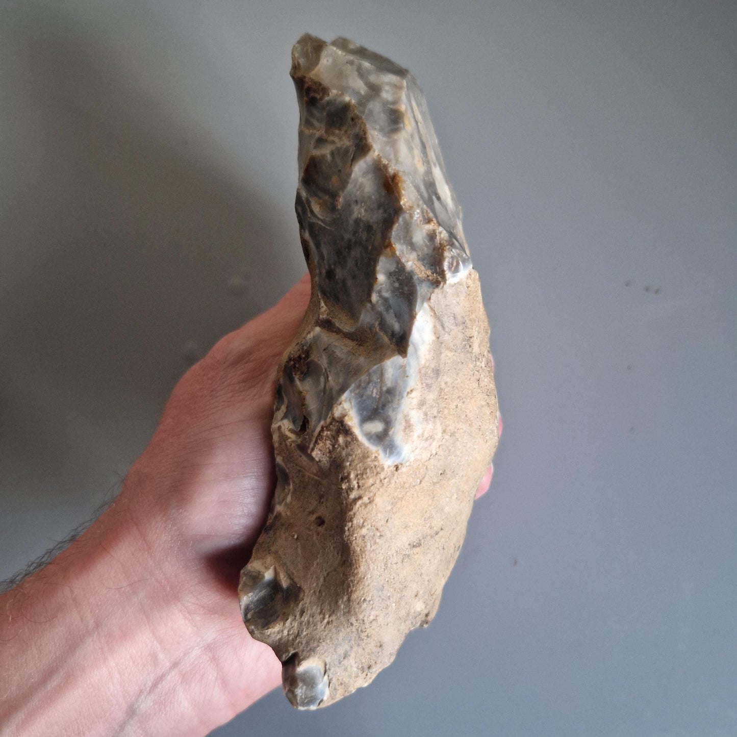 Massive English Mesolithic Adze From Kent.