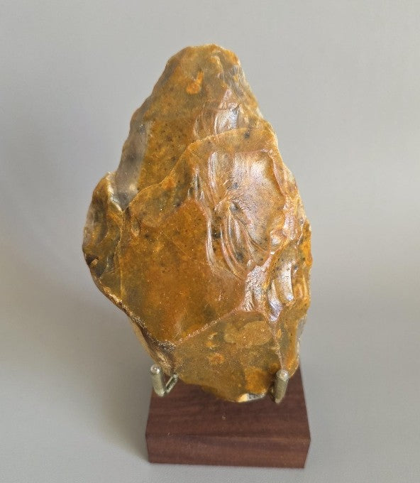 Beautiful British Lower Palaeolithic Handaxe. Bishopstone area, Reculver, Kent.