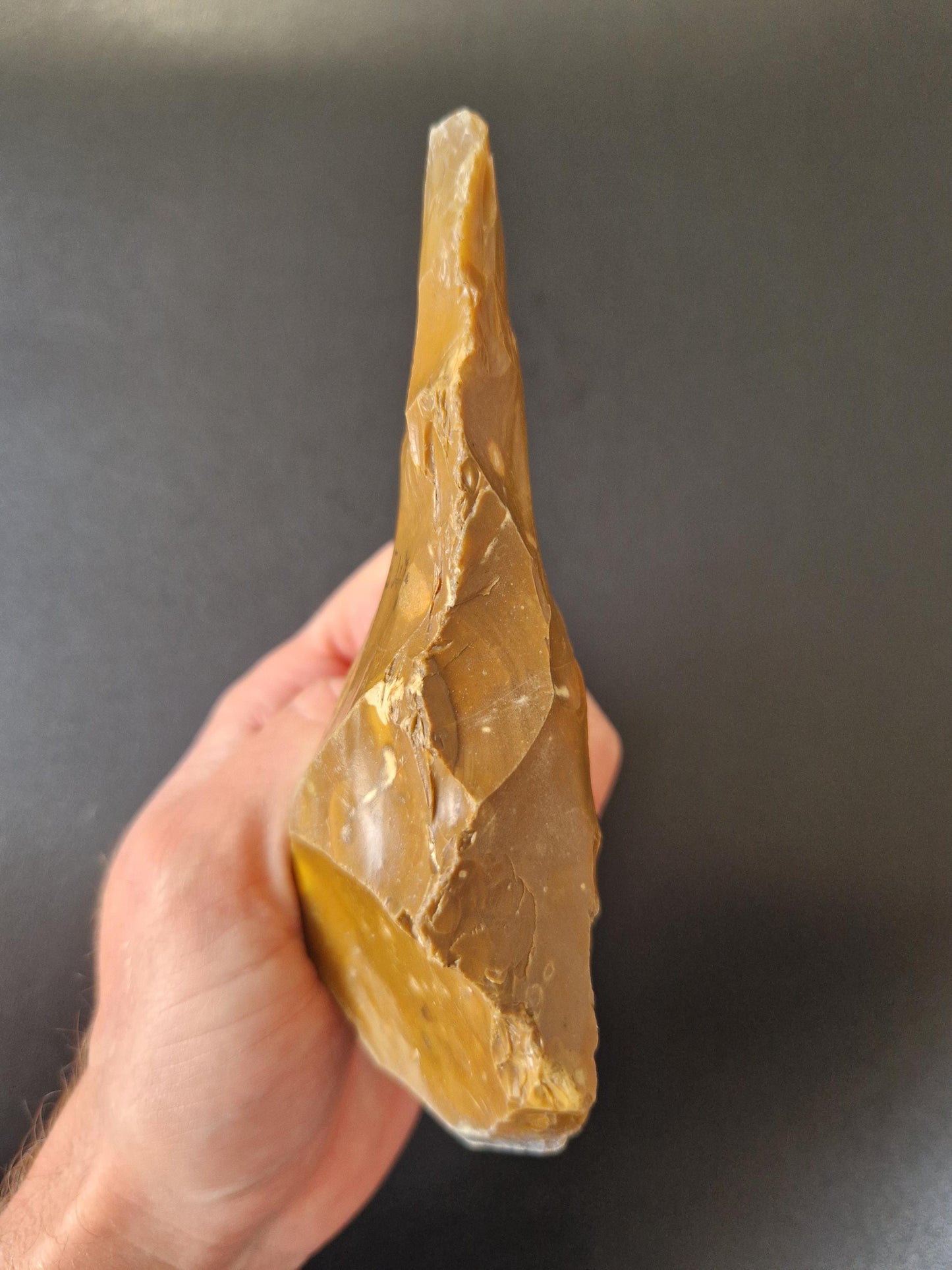 English Palaeolithic Handaxe. Reading - England.  Acheulean Ficron