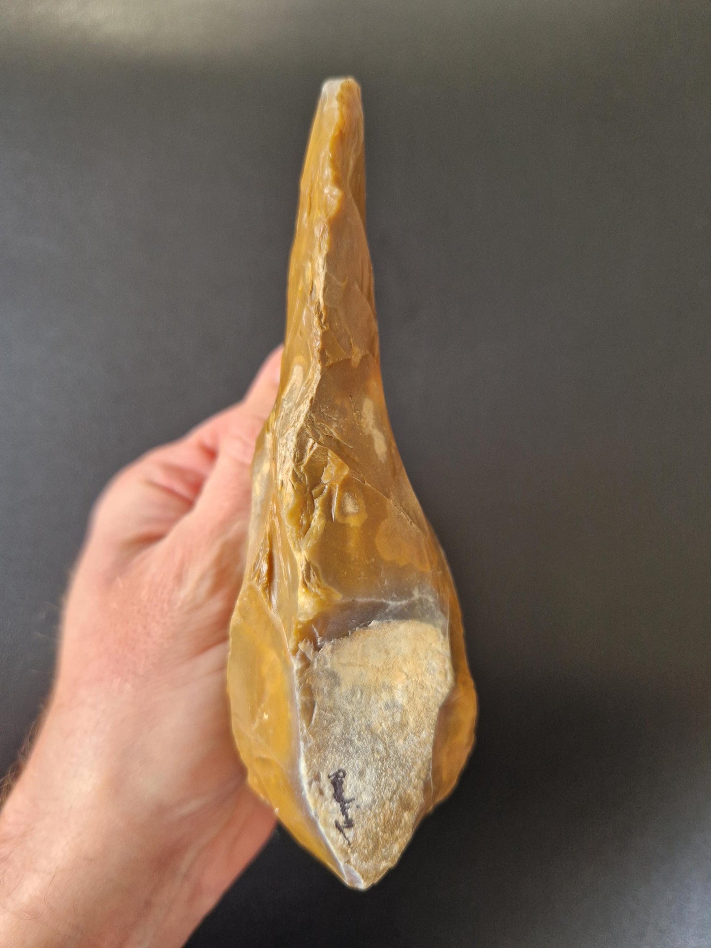 English Palaeolithic Handaxe. Reading - England.  Acheulean Ficron
