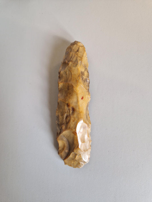 English Mesolithic Adze From Hunstanton, Norfolk - England. Beautiful patina. "Flint"