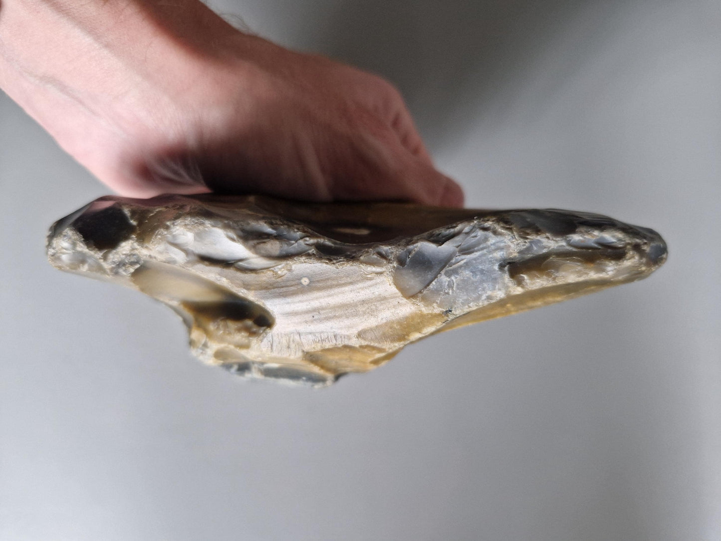 Huge Happisburgh Found British Museum Recorded Handaxe, Norfolk - England. Famed as The Oldest Known Handaxes in Northern Europe! Found 2019