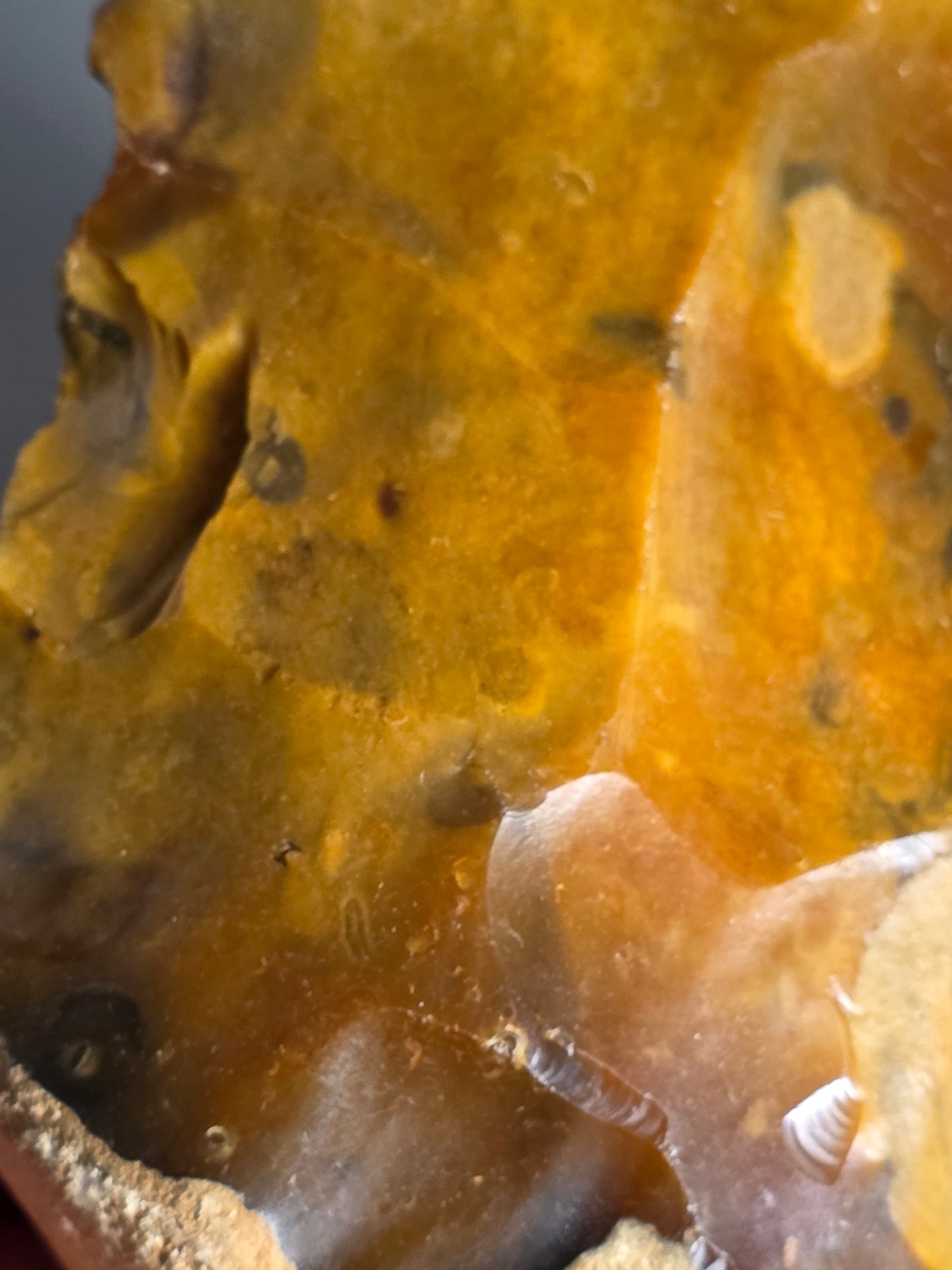 Huge Museum Standard British Lower Palaeolithic Flint Handaxe. Found 1901 in Farnham, Surrey. Ex Captain Streatfield Collection